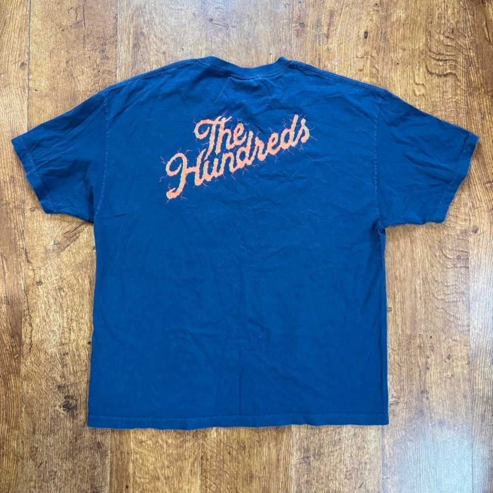 The Hundreds blue streetwear graphic t-shirt‎